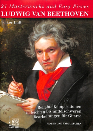 25 Masterworks and easy Pieces f�r Gitarre (Noten und Tabulaturen)
