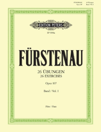 26 �bungen op.107 Band 1 f�r Fl�te