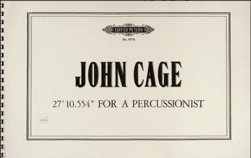 27' 10.554'' for a percussionist
