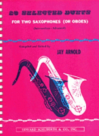 28 Selected Duets for 2 saxophones or oboes