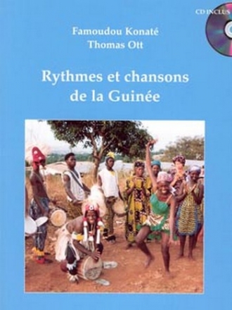 KONATE Famoudou / OTT Thomas Rythmes et Chansons de la Guin�e percussion - Livre + CD