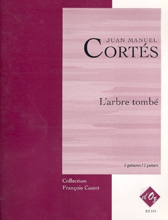 L'arbre tomb pour 2 guitares partition et parties