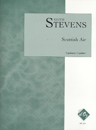 Scottish Air for 3 guitars score and parts