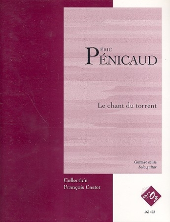 Le chant du torrent pour guitare