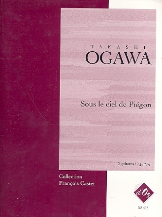 Sous le ciel de Pigon pour 2 guitares partition et parties