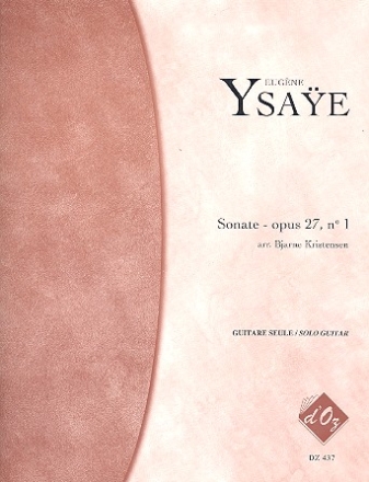 Sonate op.27,1 pour guitare