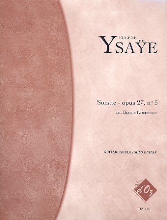 Sonate op.27,5 pour guitare