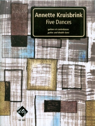 5 Dances for guitar and double bass score and parts