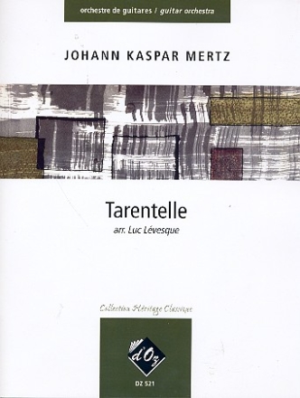 Tarentelle for guitar orchestra score and parts