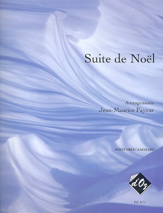 Suite de Noel pour 4 guitares partition et parties