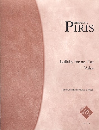 Lullaby for my Cat and Valse for guitar