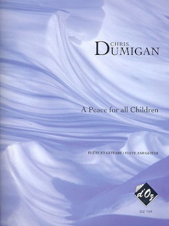 A Peace for all Children for flute and guitar score and parts