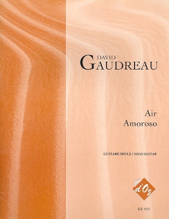 Air  et  Amoroso pour guitare