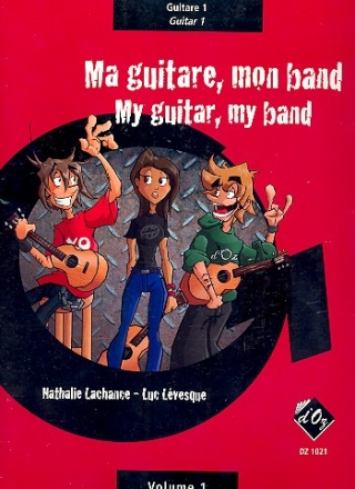 Ma guitare, mon band vol.1 pour 1-3 guitares guitare 1