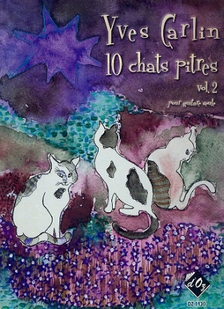 10 Chats pitres vol.2 pour guitare