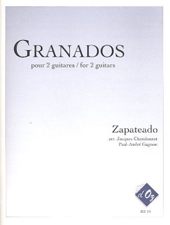 Zapateado pour 2 guitares partition et parties