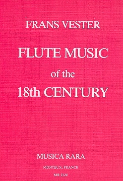 Flute Music of the 18th Century an annotated bibliography
