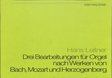 3 Bearbeitungen f�r Orgel