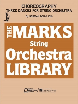 3 Dances for string orchestra score and parts