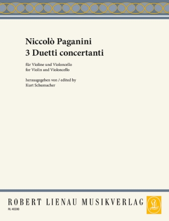 3 Duetti concertanti f�r Violine und Violoncello