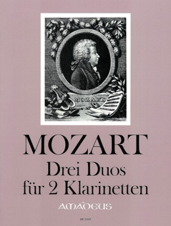 3 Duos f�r 2 Klarinetten Stimmen