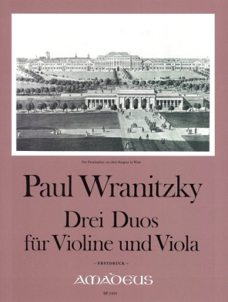 3 Duos f�r Violine und Viola Stimmen