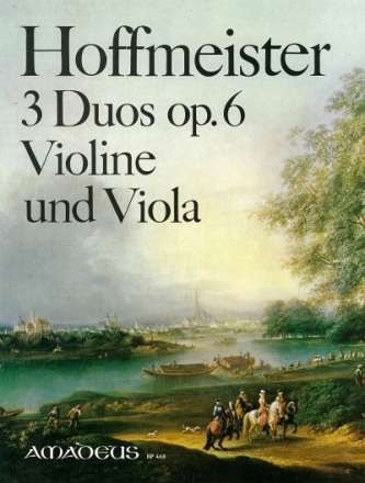 3 Duos op.6 f�r Violine und Viola Stimmen