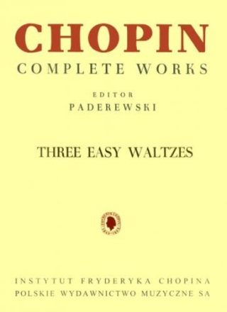 3 easy Waltzes for piano