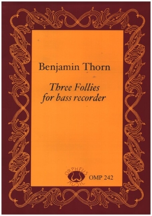 3 Follies for bass recorder