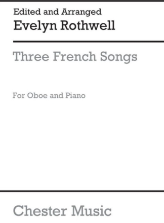 3 french pieces for oboe and piano Verlagskopie