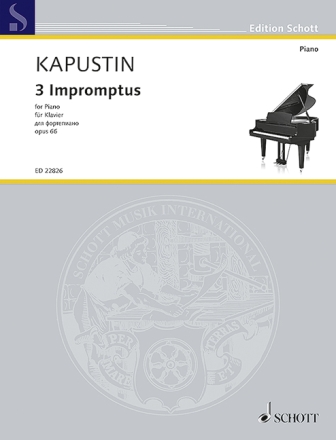 3 Impromptus op.66 f�r Klavier
