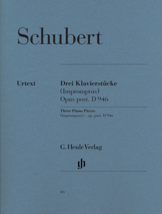 3 Klavierst�cke D946 Impromptus aus dem Nachlass