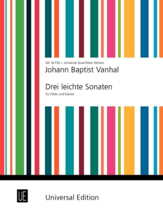 3 leichte Sonaten f�r Fl�te und Klavier