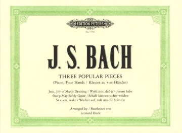 3 popular pieces for pianos 4 hands