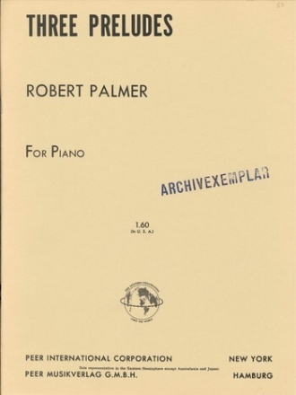 3 Preludes for piano