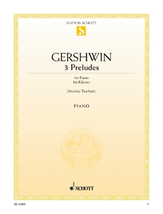 3 Preludes f�r Klavier