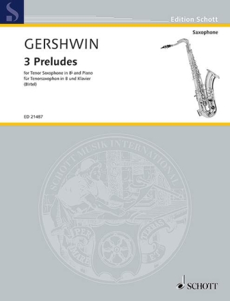 3 Preludes f�r Tenorsaxophon und Klavier