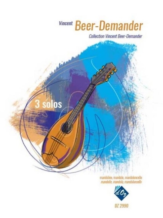 3 solos for mandolin/mandola,/mandoloncello