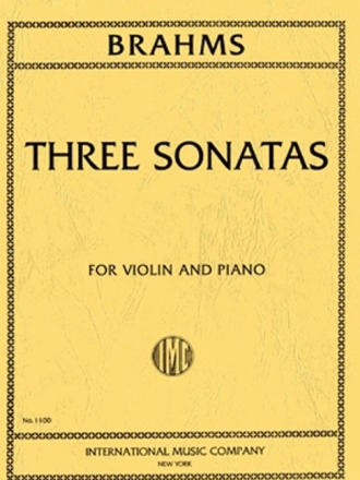 3 Sonatas for violin and piano