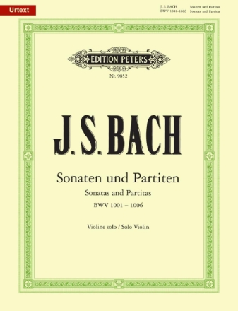 3 Sonaten und 3 Partiten BWV1001-1006 f�r Violine solo