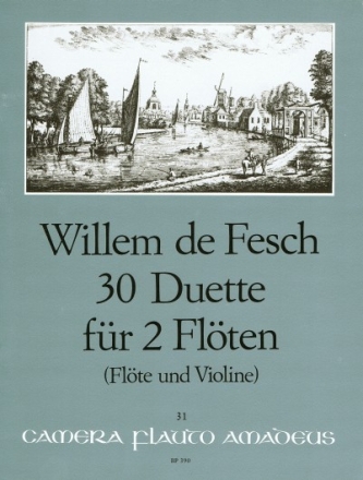 30 Duette op.11 f�r 2 Fl�ten (Fl�te und Violine)