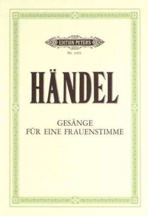 30 Ges�nge aus Opern und Oratorien f�r Frauenstimme und Klavier (dt)