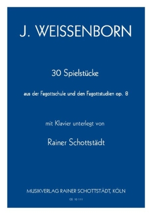 30 Spielst�cke f�r Fagott