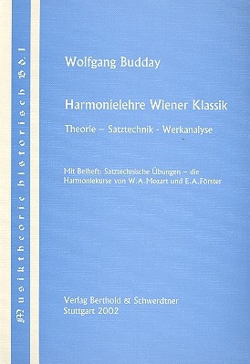 Harmonielehre Wiener Klassik (+Beiheft) Theorie, Satztechnik, Werkanalyse