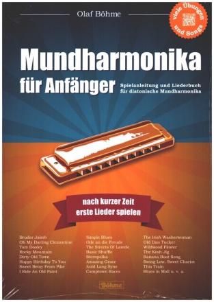 Mundharmonika fr Anfnger (+QR-Code) fr diatonische Mundharmonika