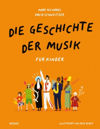 Die Geschichte der Musik  f�r Kinder gebunden