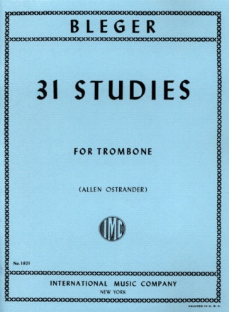 31 Studies for trombone