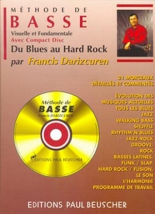 Darizcuren, Francis Mthode de guitare basse - du blues au Hard rock Guitare basse Partition + CD