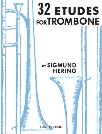 32 etudes for trombone bass clef