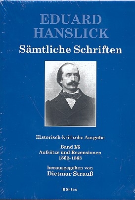Smtliche Schriften Band 1,6 Aufstze und Rezensionen 1862-1863